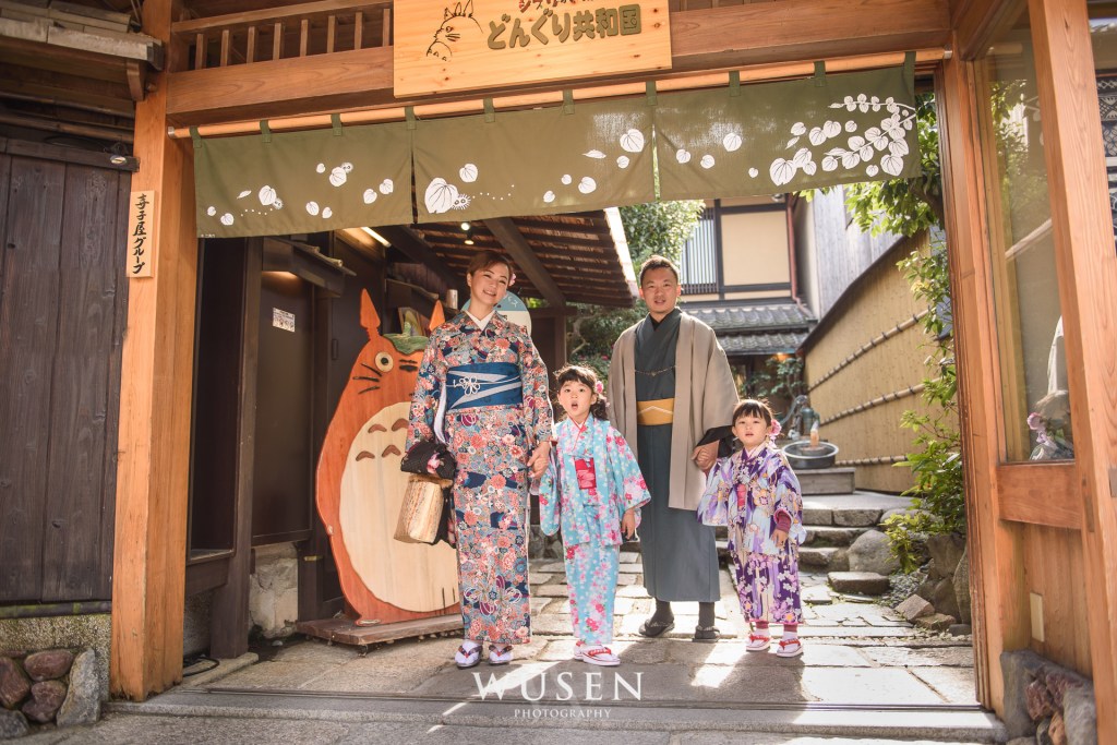 京都親子旅遊 親子和服寫真 高台寺秀吉與寧寧  一家人的美好回憶 Family with Kids traveling in&nbsp;Kyoto