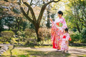 京都親子浴衣體驗拍照