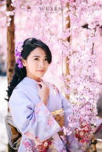 京都賞櫻花,和服租借