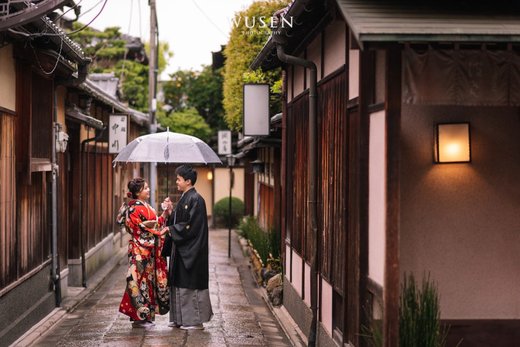 京都和服攝影師,舊社區風情