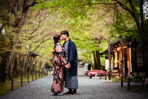 京都和服婚紗,三千院